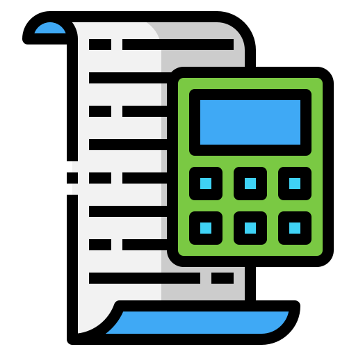 calculatrice Generic Outline Color Icône