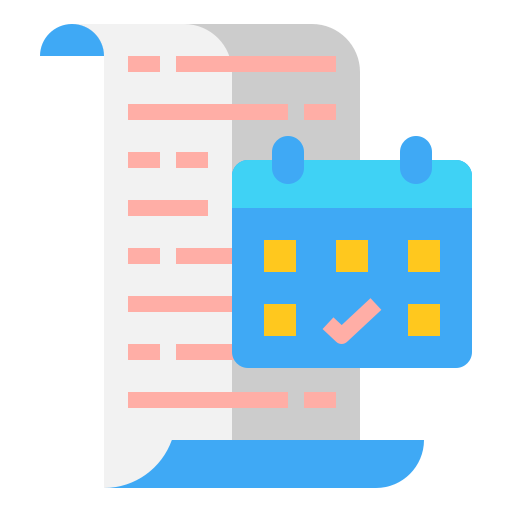 calendario Generic Flat icono