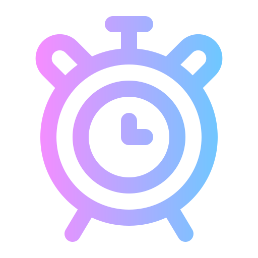 Clock Generic Gradient icon