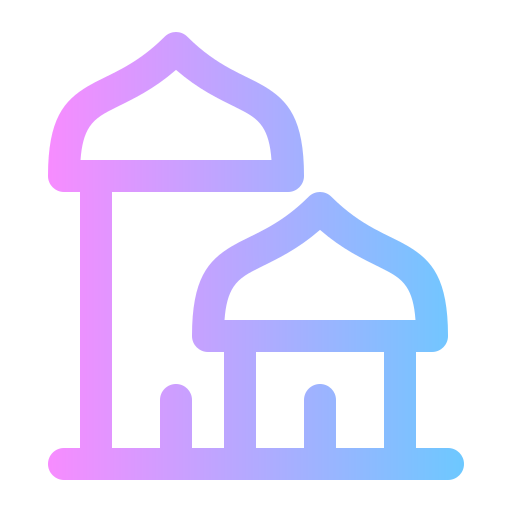 Mosque Generic Gradient icon