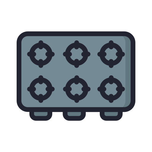 ストーブ Generic Outline Color icon