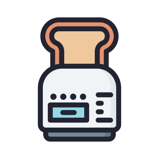 toaster Generic Outline Color icon