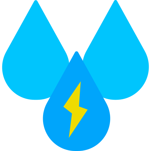 energia dell'acqua Generic Flat icona