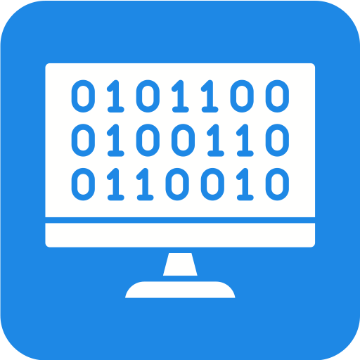 código binario Generic Square icono