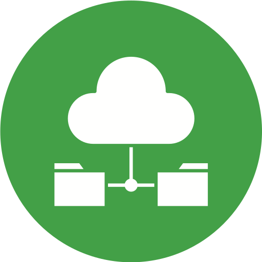 archiviazione cloud Generic Flat icona