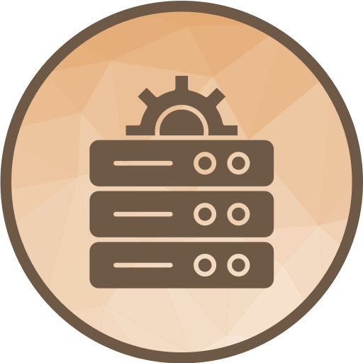 Database management Generic Circular icon