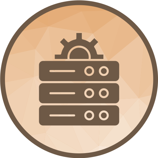 datenbankmanagement Generic Circular icon