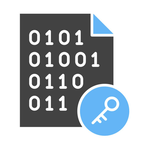 Encrypt Generic Blue icon
