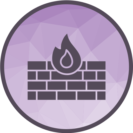 firewall Generic Circular icona