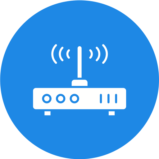 router wifi Generic Flat icona