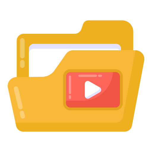 ビデオフォルダー Generic Flat icon