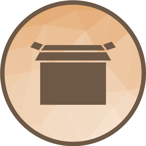 배달 상자 Generic Circular icon