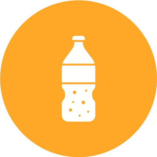 bottiglia di soda Generic Flat icona