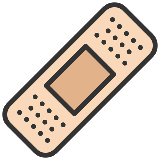 Band aid Generic Outline Color icon