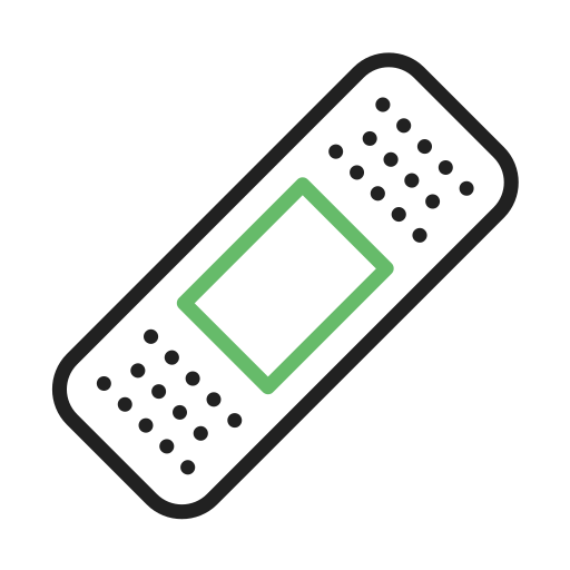 반창고 Generic Outline Color icon