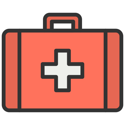 First aid kit Generic Outline Color icon