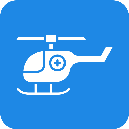 helicóptero Generic Square icono