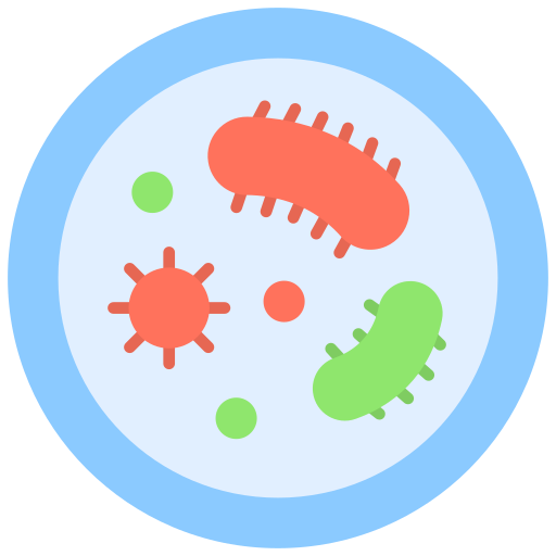 mikroorganizmy Generic Flat ikona