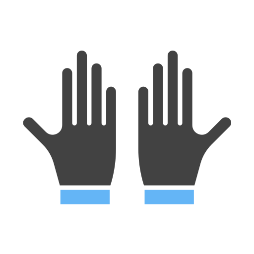 gummihandschuhe Generic Blue icon