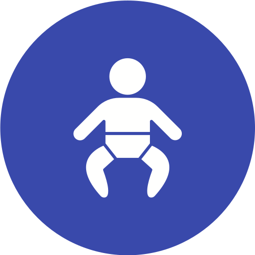 pasgeboren Generic Flat icoon