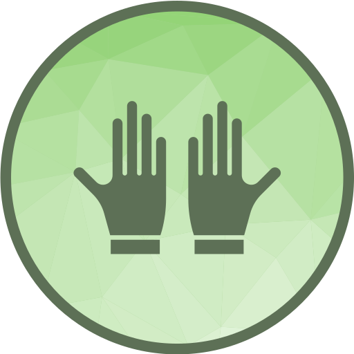guantes de goma Generic Circular icono