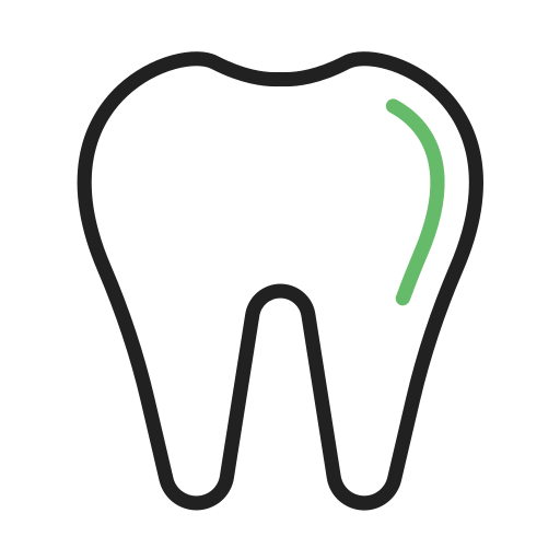 이빨 Generic Outline Color icon