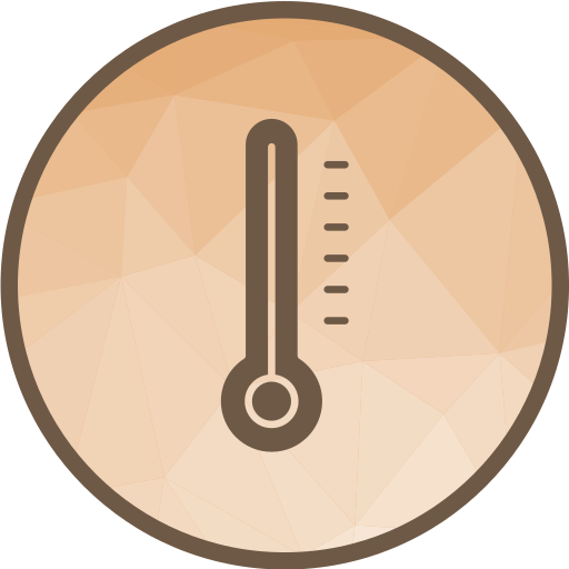 thermomètre Generic Circular Icône