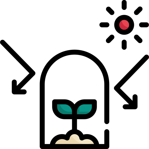 温室 Generic Outline Color icon