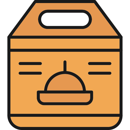 lebensmittellieferservice Generic Outline Color icon