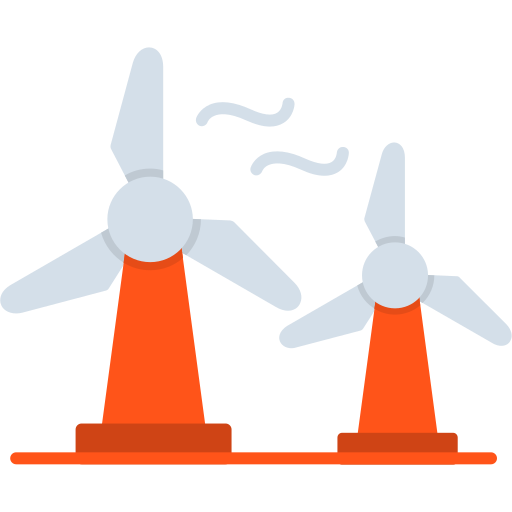 energía eólica Generic Flat icono