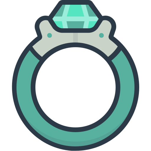 pierścień Generic Outline Color ikona