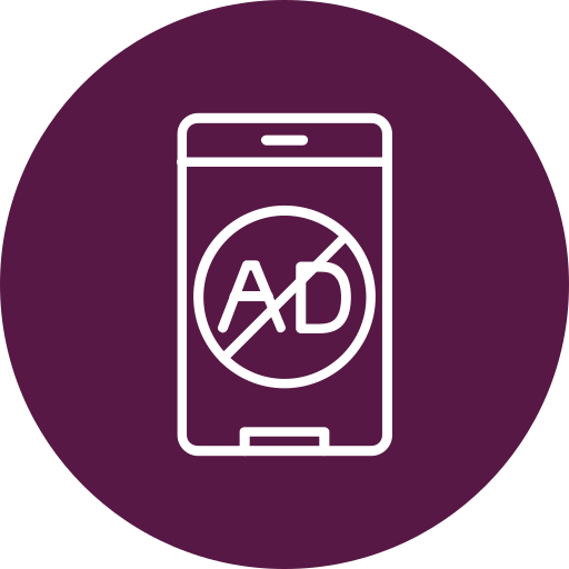 Ad blocker Generic Circular icon