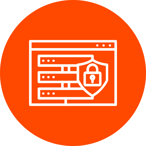 Database security Generic Circular icon