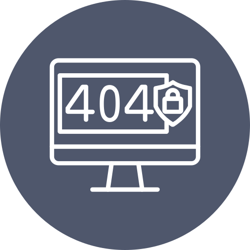 404 fehler Generic Circular icon