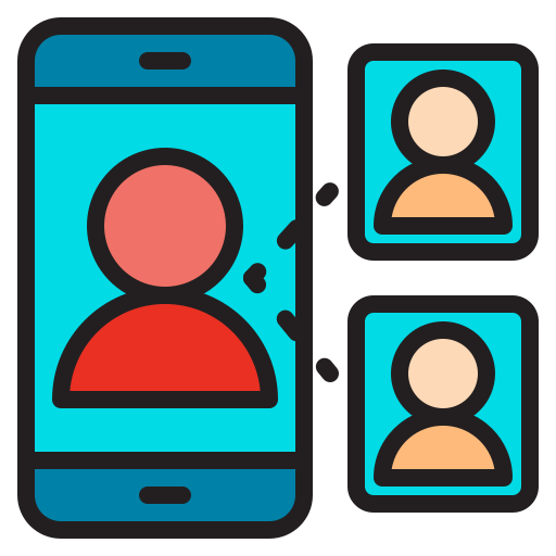 online communicatie Generic Outline Color icoon