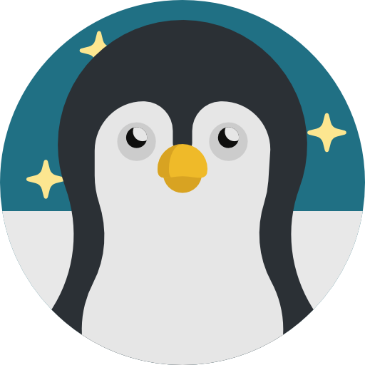 pingüino Detailed Flat Circular Flat icono