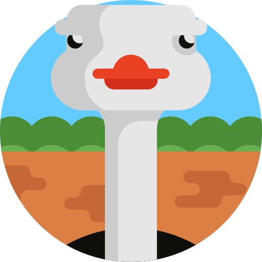 avestruz Detailed Flat Circular Flat icono