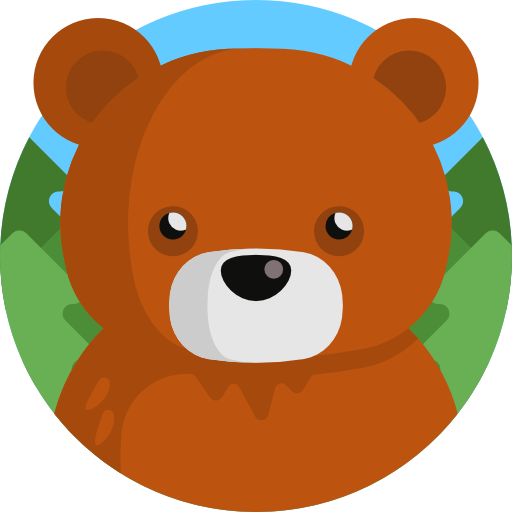 Bear Detailed Flat Circular Flat icon