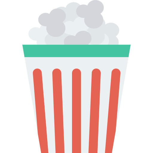 popcorn Dinosoft Flat icon