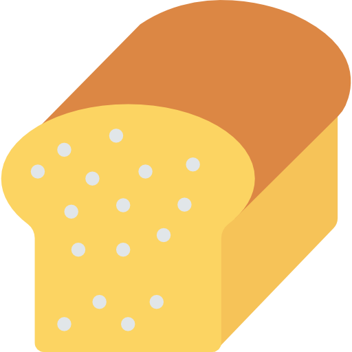 Bread Dinosoft Flat icon