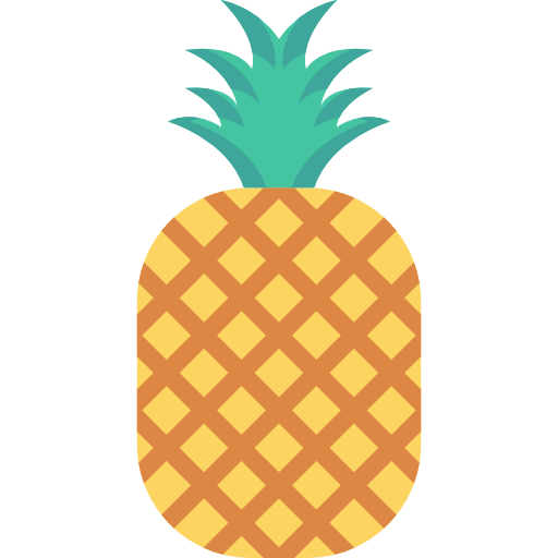 ananas Dinosoft Flat icoon