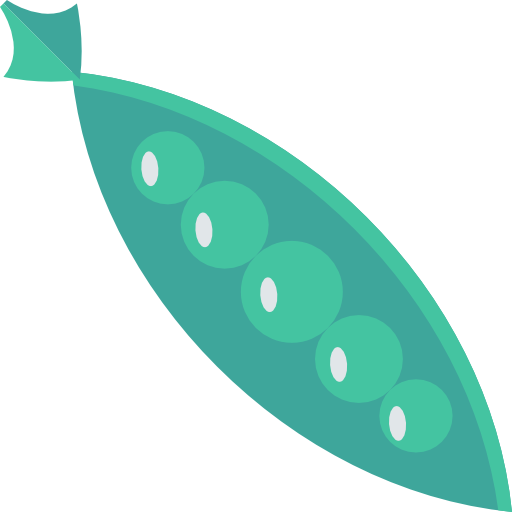 Peas Dinosoft Flat icon