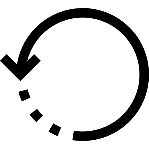 okrągła strzała Pixelmeetup Lineal ikona