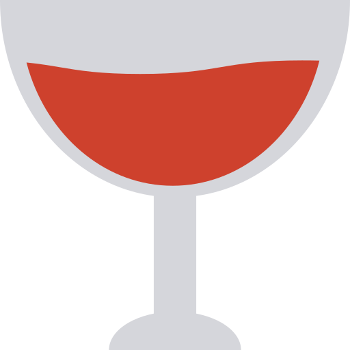 ワイン Dinosoft Flat icon