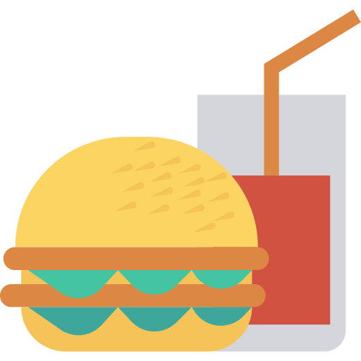 burgery Dinosoft Flat ikona