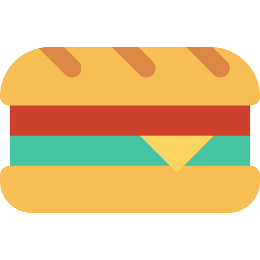 fast food Dinosoft Flat icoon