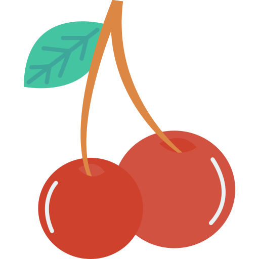 Cherry Dinosoft Flat icon
