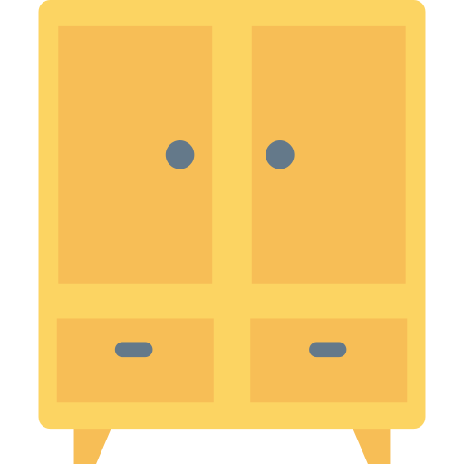 Closet Dinosoft Flat icon