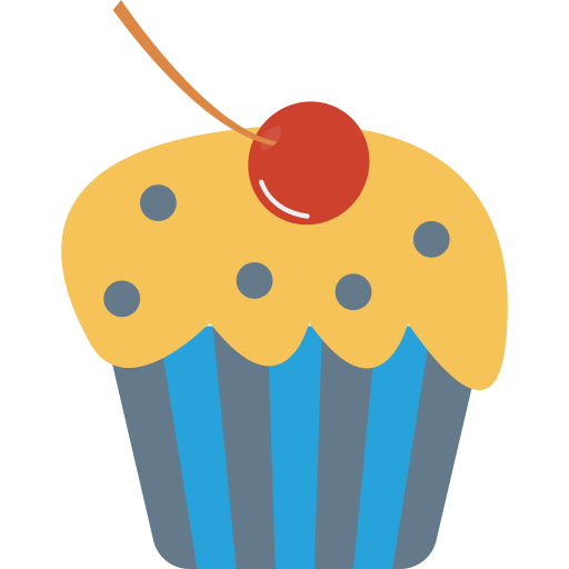 muffin Dinosoft Flat icon