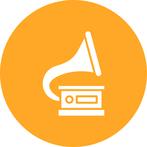 Gramophone Generic Circular icon